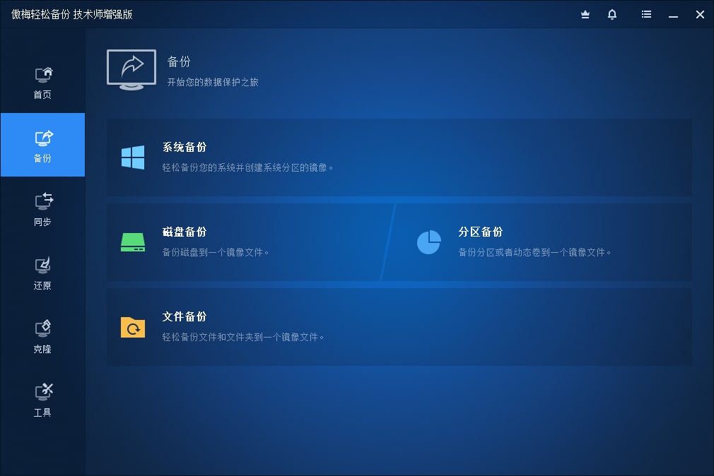 AOMEI Backupper(傲梅轻松备份)v6.9.2 技术师增强版, 1.8G